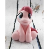 Figurka cukrowa ozdoby na tort konik dekoracje urodzinowe kucyk pony różowy
